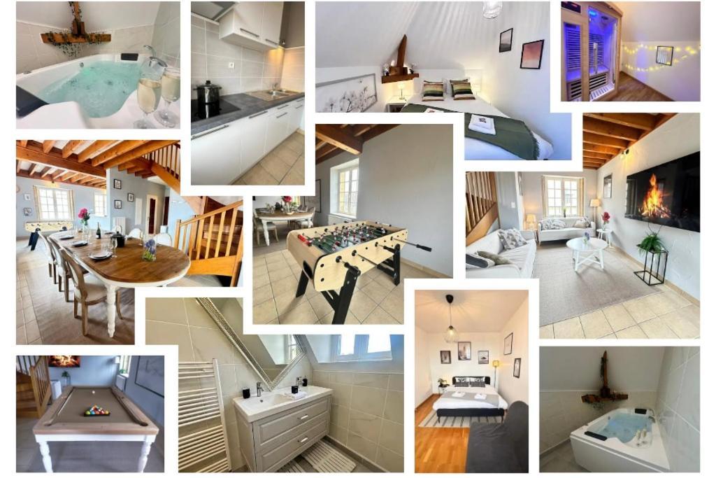 S Bayleved'Air Duplex Vue Chateau, Balneo Et Sauna Sedan Zewnętrze zdjęcie