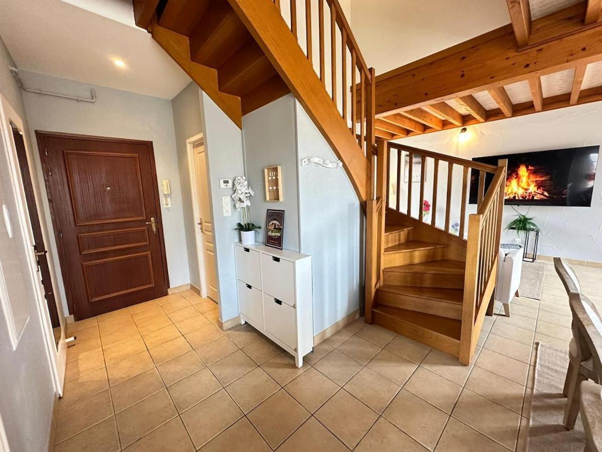 S Bayleved'Air Duplex Vue Chateau, Balneo Et Sauna Sedan Zewnętrze zdjęcie