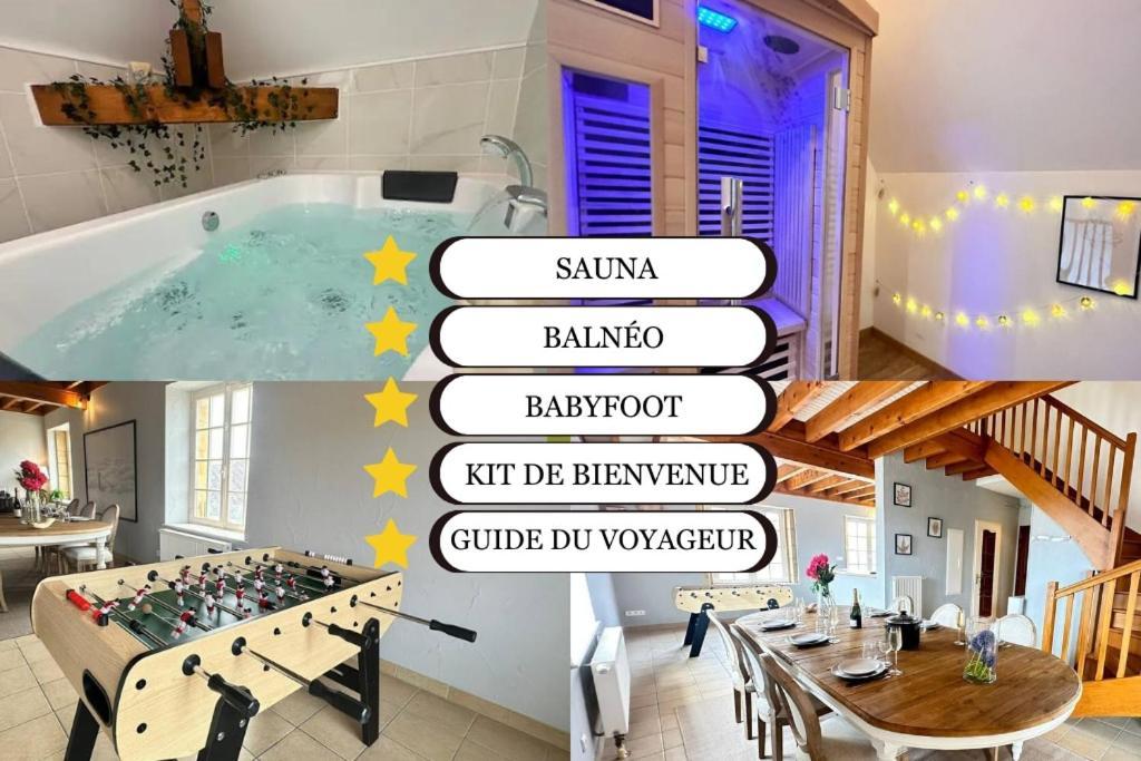 S Bayleved'Air Duplex Vue Chateau, Balneo Et Sauna Sedan Zewnętrze zdjęcie