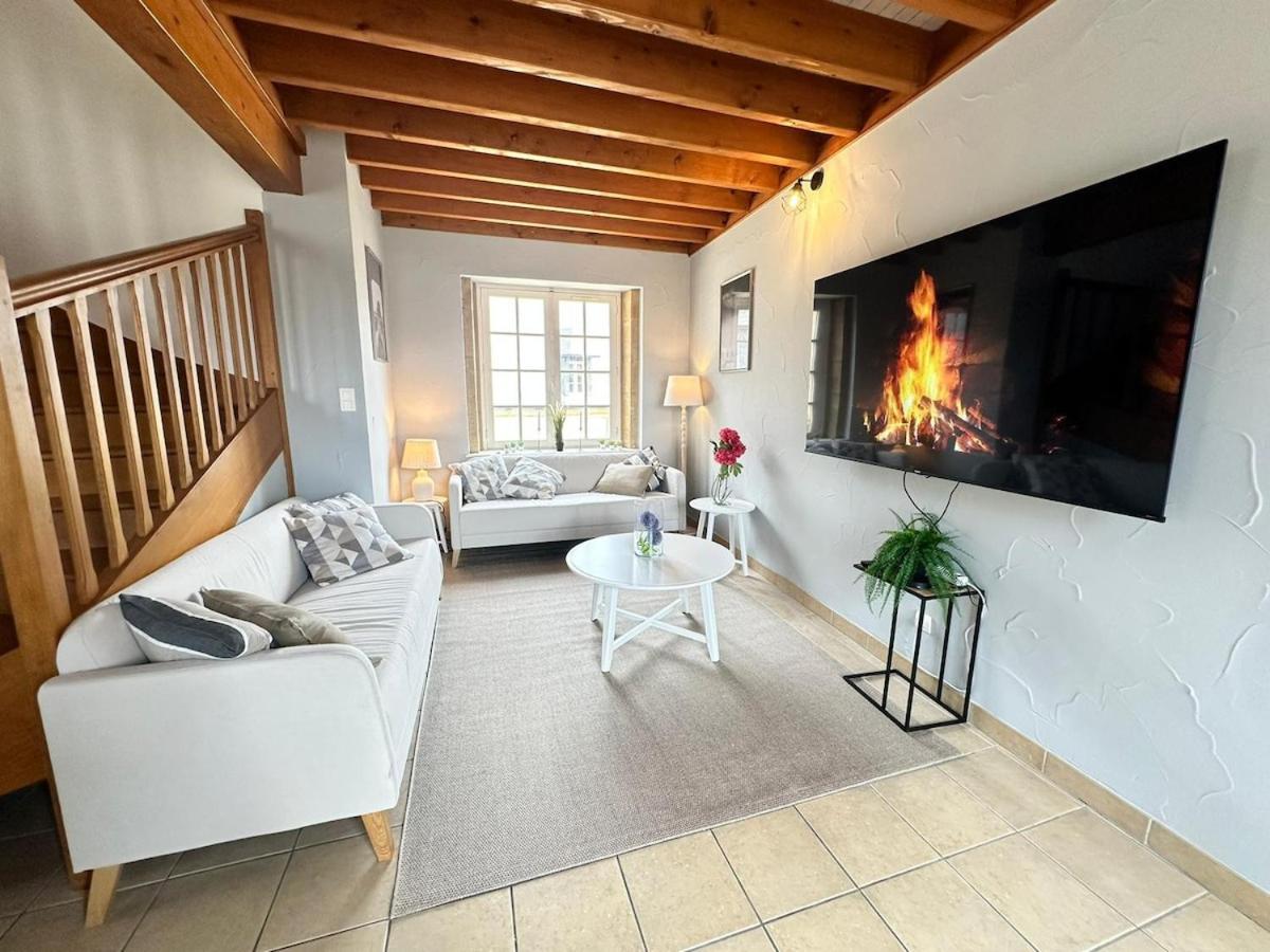 S Bayleved'Air Duplex Vue Chateau, Balneo Et Sauna Sedan Zewnętrze zdjęcie