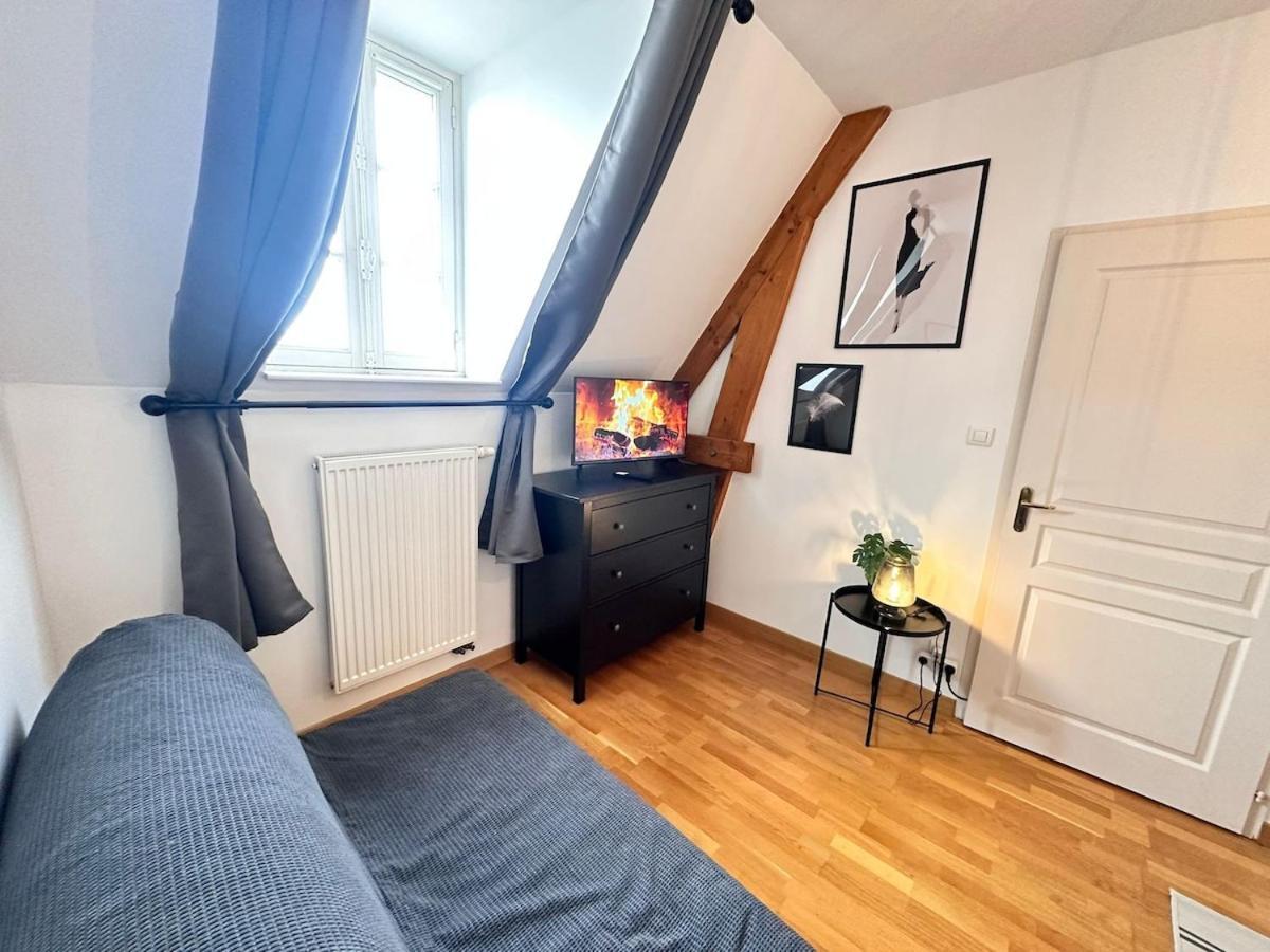 S Bayleved'Air Duplex Vue Chateau, Balneo Et Sauna Sedan Zewnętrze zdjęcie